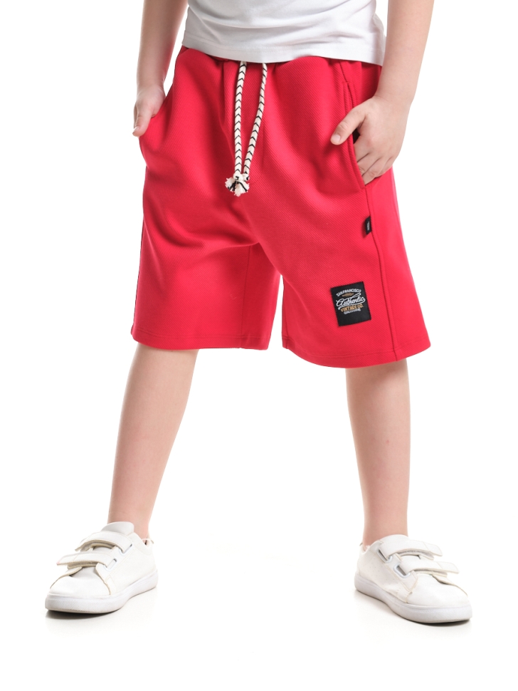 Шорты для мальчиков Mini Maxi, модель 7636, цвет красный - Шорты для мальчиков