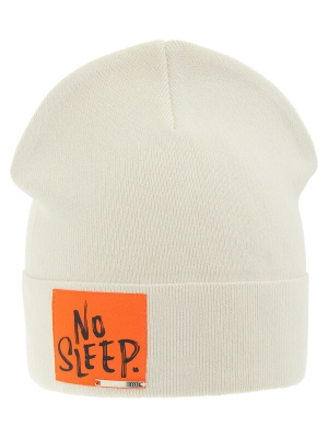 Шапка Бессонница, Миалт светло-бежевый, весна-осень