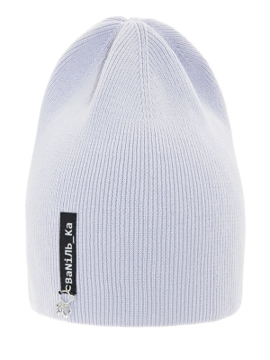 Шапка для девочки Шарлотка, Миалт бледно-сиреневый, весна-осень