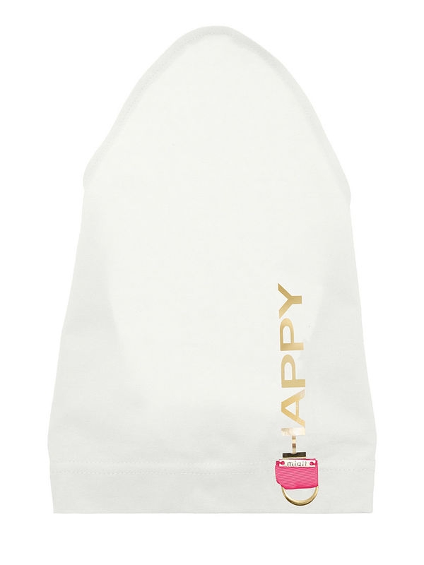 Косынка для девочки Веселье, Миалт белый, лето - Косынки детские