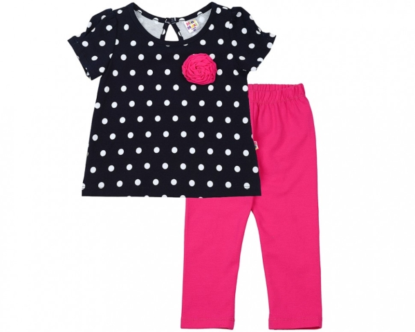 Комплект одежды для девочек Mini Maxi, модель 2856/2857, цвет мультиколор - Комплекты летние