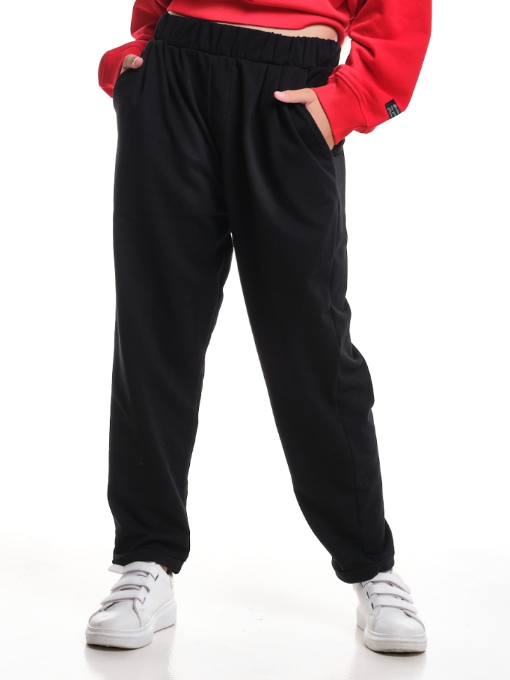 Брюки для мальчиков Mini Maxi, модель 6013, цвет черный - Брюки спортивные (джогеры)
