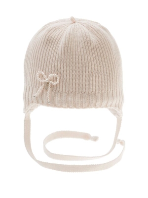 Шапка для девочки Петелька, Миалт светло-бежевый, зима