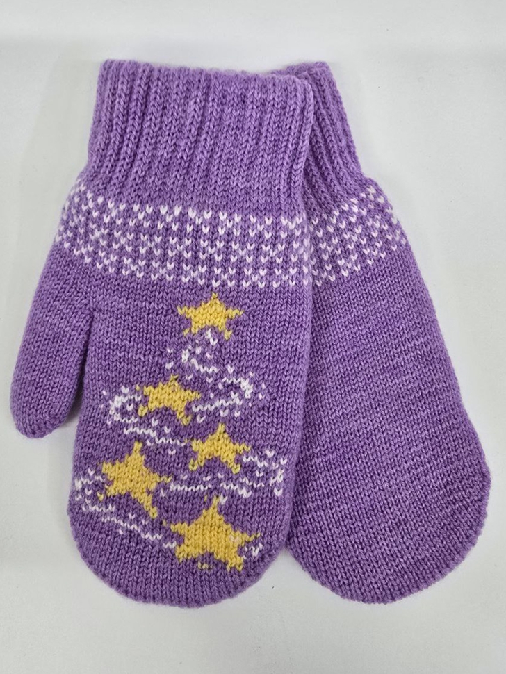 Варежки двойные, GrandDekids Next 37062-сирень - Варежки