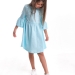 Платье для девочек Mini Maxi, модель 7138, цвет бирюзовый