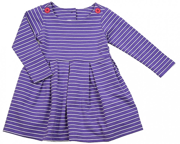 Платье для девочек Mini Maxi, модель 1742, цвет сиреневый - Платья для девочек с длинным рукавом
