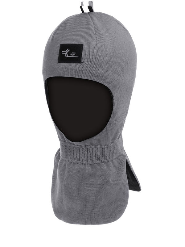 Шлем для мальчика Ампер, Миалт темно-серый, весна-осень - Шлемы осень-весна