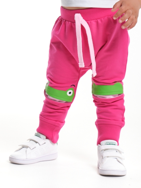 Брючки для девочек Mini Maxi, модель 0910, цвет малиновый - Штаны трикотажные