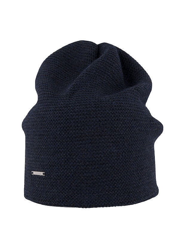 Шапка для девочки Рига, Миалт темно-синий, весна-осень - Для девочек весна-осень