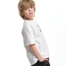 Футболка для мальчиков Mini Maxi, модель 9005, цвет молочный