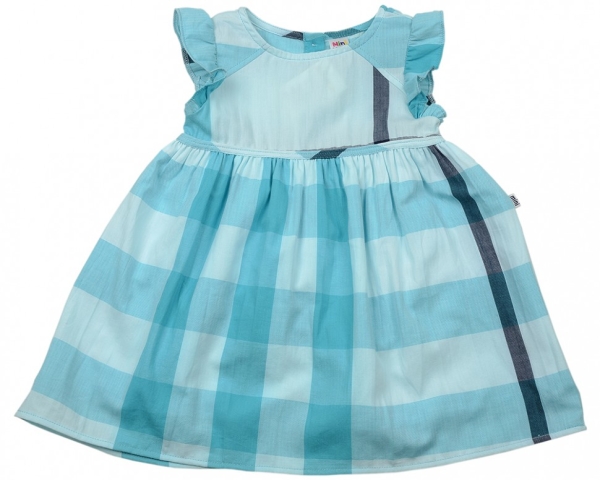Платье для девочек Mini Maxi, модель 2608, цвет бирюзовый - Платья для девочек с коротким рукавом