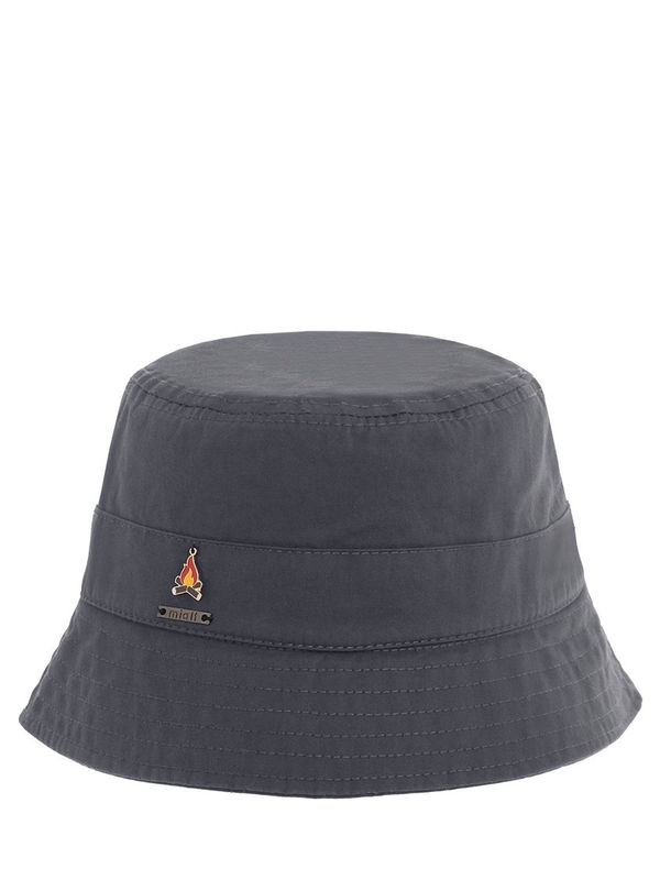 Панама для мальчика Костер панама, Миалт темно-серый, лето - Панамы для мальчиков