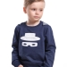 Свитшот для мальчиков Mini Maxi, модель 1448, цвет синий