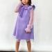 Платье для девочки нарядное БУШОН ST50, отделка фатин, цвет сиреневый