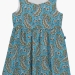 Платье для девочек Mini Maxi, модель 3356, цвет голубой/мультиколор