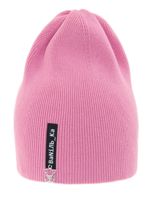Шапка для девочки Шарлотка, Миалт ярко-розовый, весна-осень