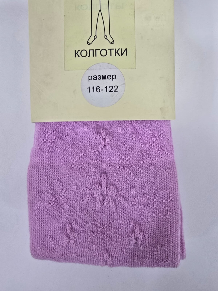 Колготки детские трикотажные для девочек 122038 - Колготки хлопок