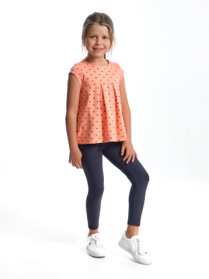 Комплект одежды для девочек Mini Maxi, модель 1624, цвет кремовый/мультиколор