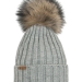 Шапка Дакота, Миалт светло-серый, зима