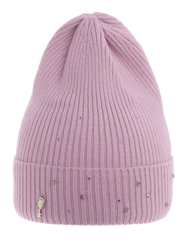 Шапка для девочки Нимфа, Миалт светло-сиреневый, весна-осень - Для девочек весна-осень