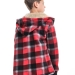 Толстовка для мальчиков Mini Maxi, модель 7856, цвет красный/серый/клетка