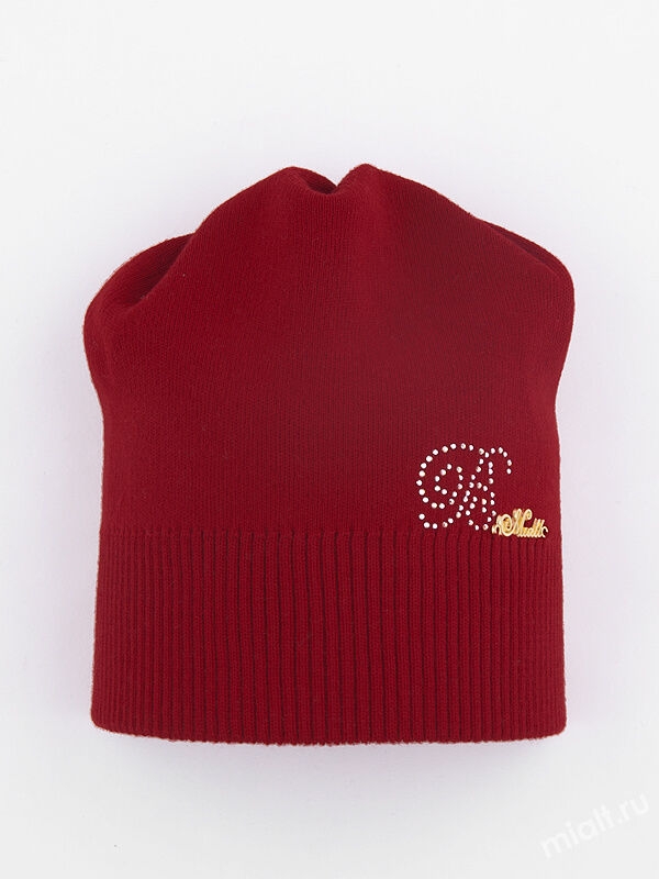 Шапка для девочки Bravissimo, Миалт красный, весна-осень - Для девочек весна-осень