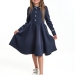 Платье для девочек Mini Maxi, модель 7491, цвет синий
