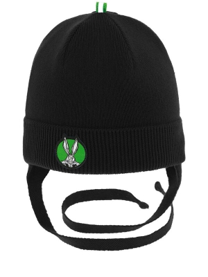 Шапка для мальчика Кузя, Миалт черный, весна-осень