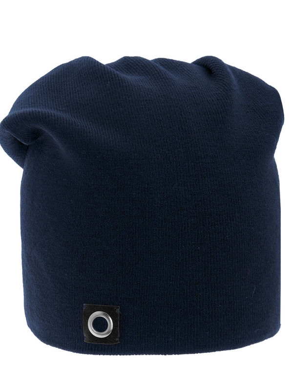 Шапка Компас, Миалт темно-синий, весна-осень - Шапки весна-осень