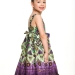 Сарафан для девочек Mini Maxi, модель 332103, цвет сиреневый/зеленый