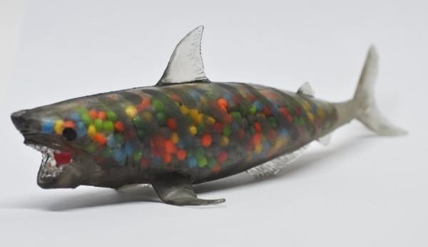 Тигровая акула (меняет цвет в зависимости от температуры)  - Супер Акулы & Ко Макси