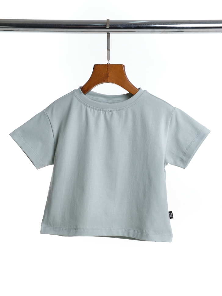 Футболка для мальчиков Mini Maxi, модель 1210, цвет серый/голубой - Футболки для мальчиков