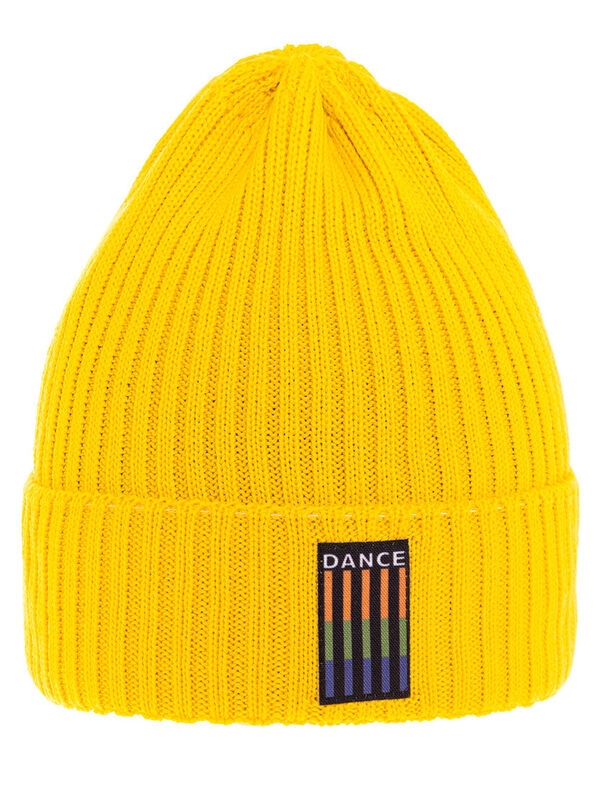 Шапка Ластик, Миалт желтый, весна-осень - Шапки весна-осень