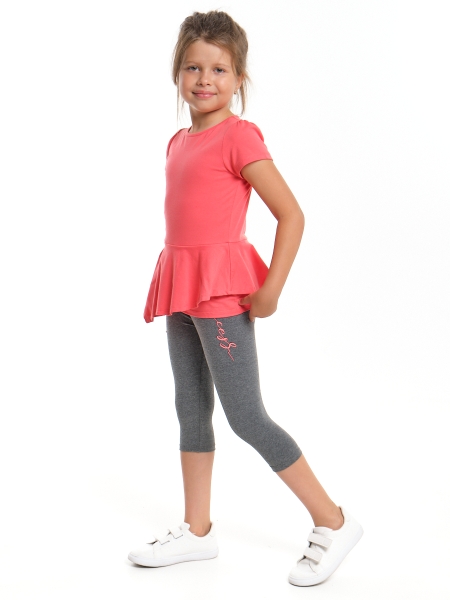 Комплект одежды для девочек Mini Maxi, модель 0738/4763, цвет коралловый - Комплекты летние