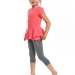 Комплект одежды для девочек Mini Maxi, модель 0738/4763, цвет коралловый