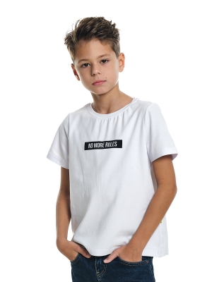 Футболка для мальчиков Mini Maxi, модель 7631, цвет белый