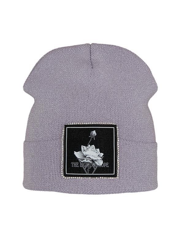 Шапка для девочки Пандора, Миалт лавандовый, весна-осень - Для девочек весна-осень