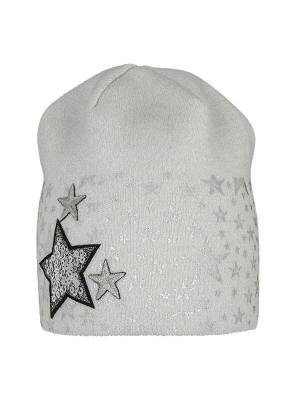 Шапка для девочки Вспышка, Миалт белый, весна-осень
