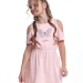Платье для девочек Mini Maxi, модель 4510, цвет кремовый/розовый