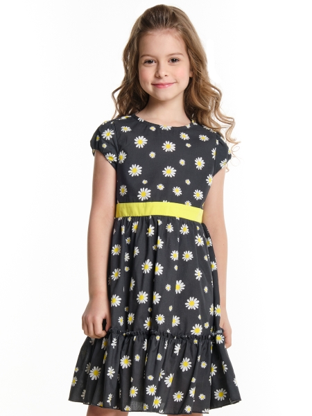 Платье для девочек Mini Maxi, модель 6360, цвет мультиколор - Платья для девочек с коротким рукавом