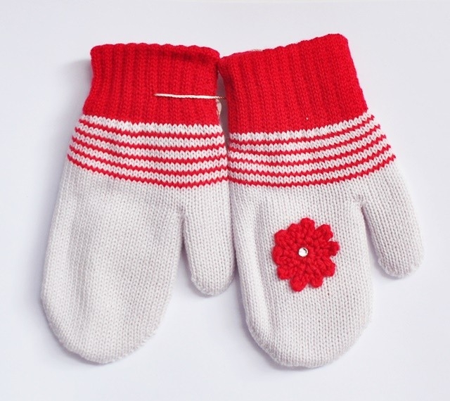 Варежки детские двойные - Варежки
