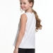 Футболка для девочек Mini Maxi, модель 5113, цвет белый