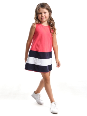Платье для девочек Mini Maxi, модель 1381, цвет коралловый
