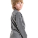 Лонгслив для мальчиков Mini Maxi, модель 7760, цвет графит/меланж
