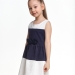 Платье для девочек Mini Maxi, модель 1465, цвет синий/белый
