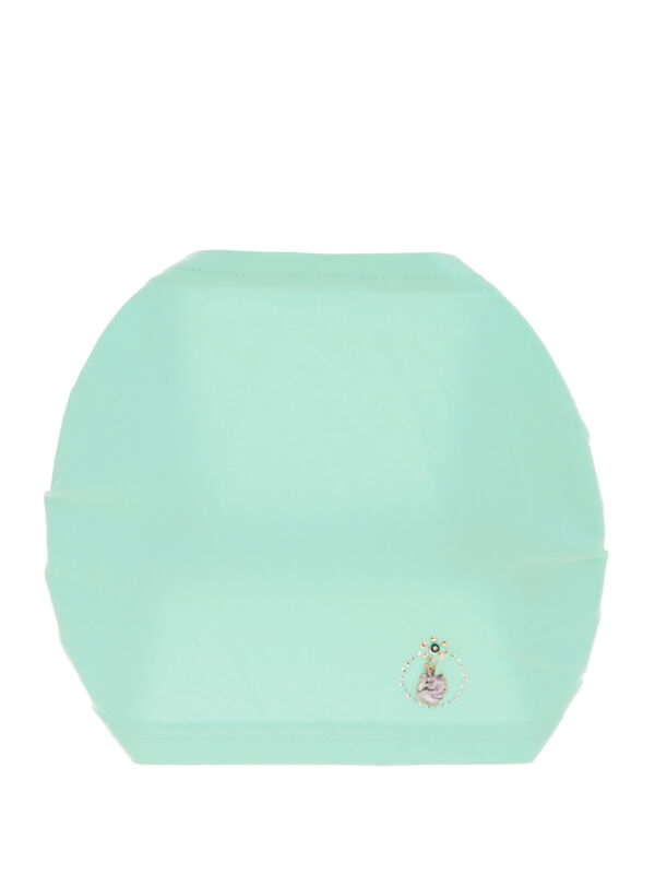 Повязка для девочки Дама, Миалт ментоловый, лето - Шапочки на лето