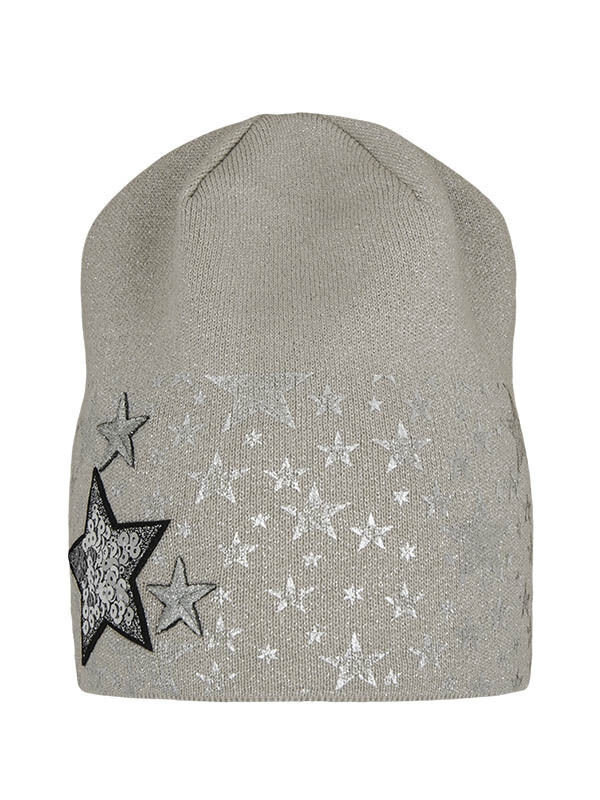 Шапка для девочки Вспышка, Миалт светло-бежевый, весна-осень - Для девочек весна-осень