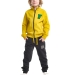 Спортивный костюм для мальчиков Mini Maxi, модель 7237, цвет горчичный/зеленый