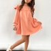 Платье для девочки нарядное БУШОН ST61, цвет персиковый