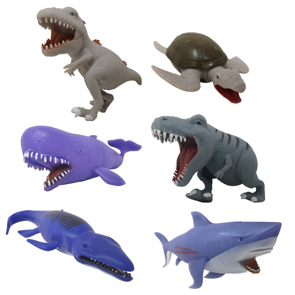 Коллекция, Хищники Юрского периода (6шт) - Хищники Юрского периода